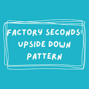 Factory Seconds Bibs - Upside down pattern