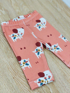 Pink Pigs Leggings (6-9m only)