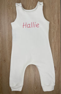 Fleece Lined Rompers (not personalised)