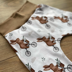Bunny on a Bike Harems (0-3m only)